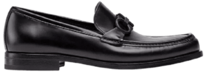 Giày Salvatore Ferragamo Moccasin Gancini 'Black' 02C506-732384