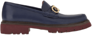Giày Salvatore Ferragamo Gancini Loafer 'Marine Blue'