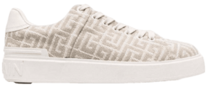 Giày Balmain B-Court Jacquard 'Nude And White' XN1VI690TJLI0KA