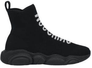 Giày Moschino Teddy High Sock 'Black' MA15093G1DMT000A