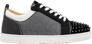 Giày Christian Louboutin Louis Junior Spikes 'Black' 3220590M025