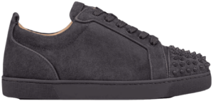 Giày Christian Louboutin Louis Junior Spikes 'Smoky' 3160934I395