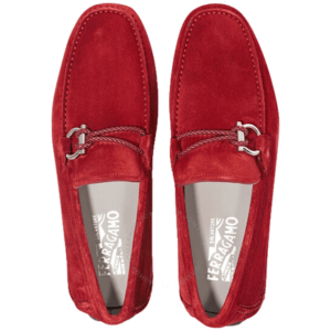 Alternative view of Giày Salvatore Ferragamo Ornament Driver 'Red' 02B796-718329