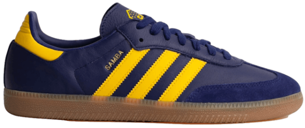 Giày Club Atlético Boca Juniors x adidas Samba 'Blue Yellow' HQ7038