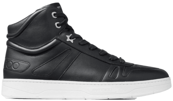 Giày Jimmy Choo Hawaii Hi Top M 'Black' HAWAIIHITOPMCLF013727