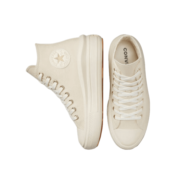 Giày Converse Chuck Taylor Move 'Platform High Stone' A02189C - Ảnh 4