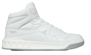 Giay Valentino Garavani ONE STUD Mid-Top nappa Sneaker XY2S0E63NWN0BO