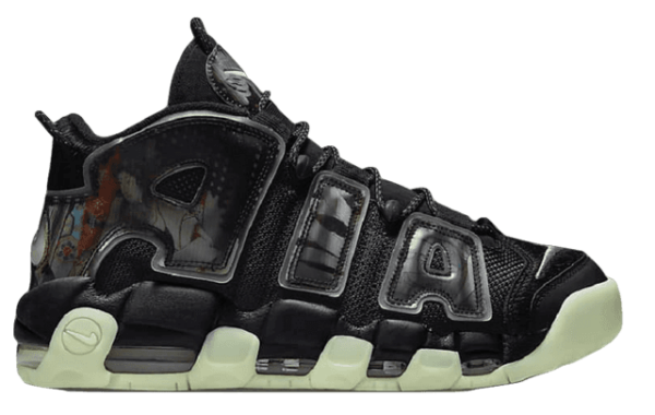 Giay Nike Air More Uptempo Utagawa Kuniyoshi 'Black' DM6213-045