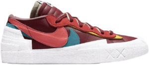 Giày Nike KAWS x sacai x Blazer Low 'Team Red' DM7901-600