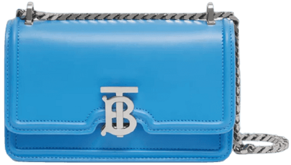 Túi Burberry Mini Leather Chain TB Bag 'Bright Sky Blue'