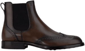 Giày Tod's Ankle Boots In Leather Brown XXM01E0EA20D9CS801
