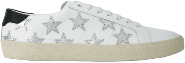 Giày Saint Laurent Wmns Court Classic SL-06 'White Metallic' 4191970MP109082