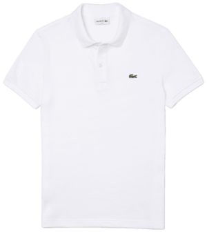 Ao Lacoste Slim Fit Petit Pique Polo 'White' PH4012-51-001