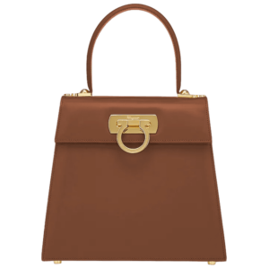 Tui Salvatore Ferragamo Iconic Top Handle 'Brown' 212268-749182