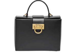 Tui Salvatore Ferragamo Trifolio Box Bag 'Black' 211981-754427