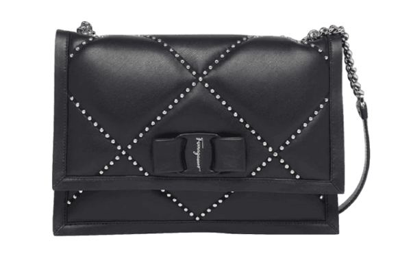 Tui Salvatore Ferragamo Viva Bow Bag 'Black' 212733-756436