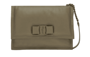 Tui Salvatore Ferragamo Viva Bow Bag 'Olive Green' 21I287-755613