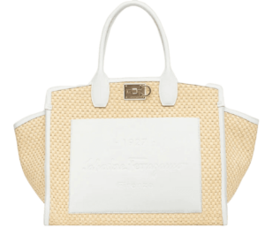 Tui Salvatore Ferragamo Ferragamo Studio Soft Bag 'Sand White' 212287-754688