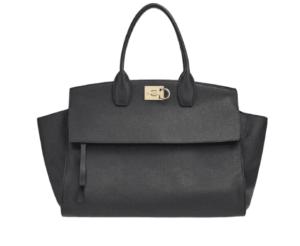 Tui Salvatore Ferragamo Ferragamo Studio Soft Bag 'Black' 211615-752632