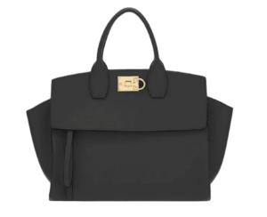 Tui Salvatore Ferragamo Ferragamo Studio Soft Bag 'Black' 211772-752737