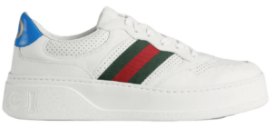 Giay Gucci Sneaker With Web 'White' 669698-UPG10-9060