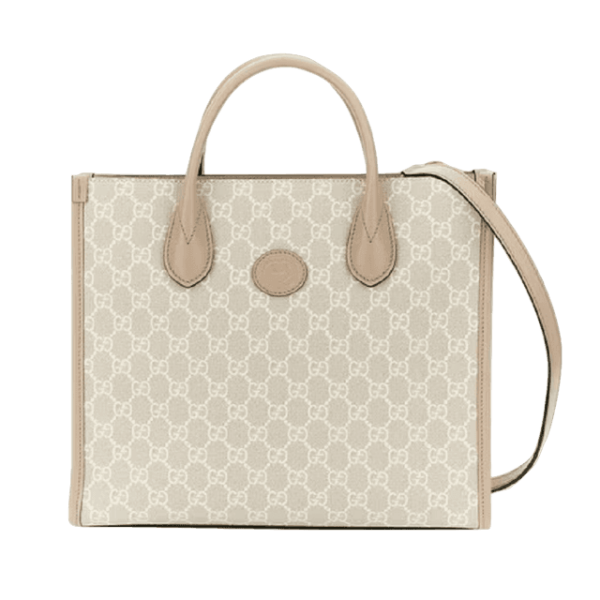 Tui Gucci Small Tote Bag With Interlocking G 'Pink' ‎659983-UULBT-9683