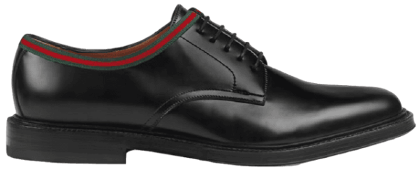 Giay Gucci Leather Lace-up 'Black' 472749-AZM30-1060