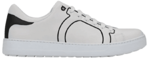 Giay Ferragamo Gancini 'White Black' 020832-754101