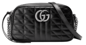 Tui Gucci GG Marmont Small Shoulder Bag 'Black' 447632-UM8BN-1000