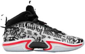 Giày Nike Air Jordan 36 Flight School 'Black White-Infrared 23' DN4198-001