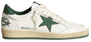 Giày Golden Goose Ball Star 'White Green' GMF00117-F000325-10502