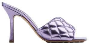 Giày Cao Gót Bottega Veneta Padded Mule 'Wisteria' 592015V27M05119
