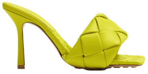 Giày Cao Gót Bottega Veneta Lido Mule 'Kiwi' 608854VBSS07278
