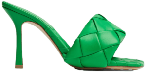 Giày Cao Gót Bottega Veneta Lido Mule 'Grass' 608854VBSS03730