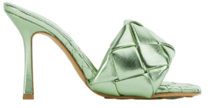 Giày Cao Gót Bottega Veneta Lido Mule 'Pistachio' 608854V29N03505