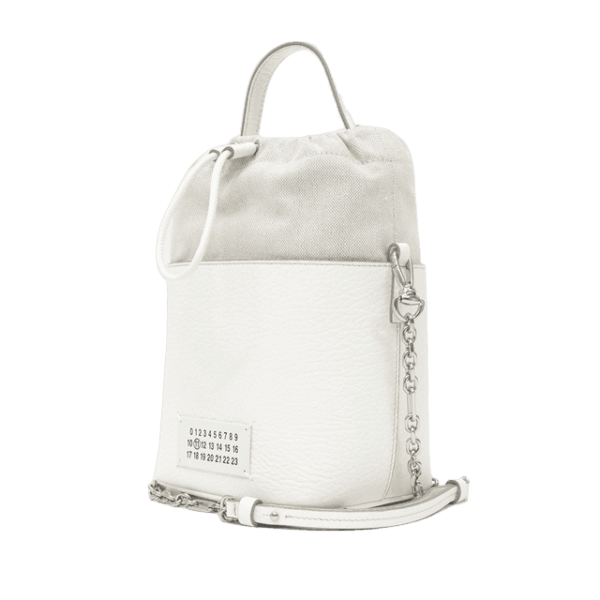 Túi Maison Margiela 5AC Bucket Bag 'Ivory' S61WG0035P4348H0157 - Ảnh 2
