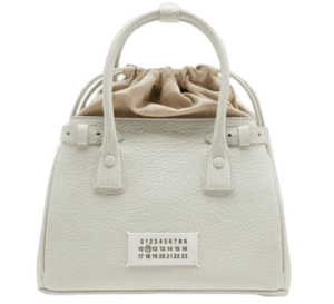 Túi Maison Margiela 5AC Mini Drawstring 'White' SB3WD0005P4348T2003