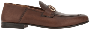 Giày Salvatore Ferragamo Moccasin Gancini 'Chocolate' 020990-757633