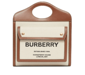 Túi Burberry Pocket Tote Bag 'Brown' 8039361
