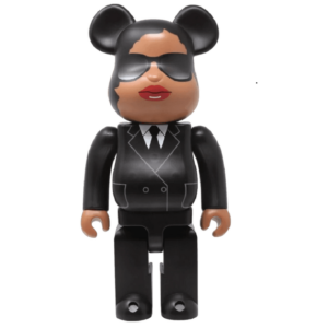 Mo hinh Bearbrick Agent Mib Black 400%