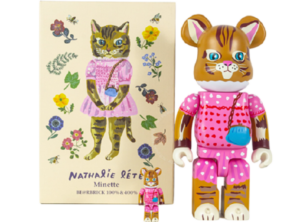 Mô Hình Bearbrick Nathalie Lete 100% & 400%