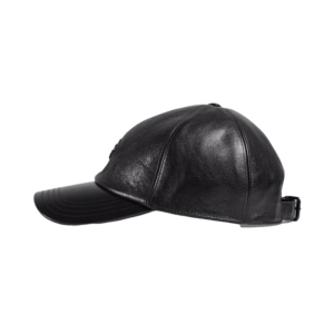 Mu Gucci Leather baseball Double G 'Black' ‎727238-4HAU4-1000