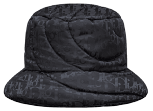 Mu Dior By Erl Bucket Hat 'Black Nylon' 243C907F4462-C989