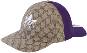 Mu Gucci Adidas x Gucci Double Sided 'Beige Purple' 719406-4HAS4-9771