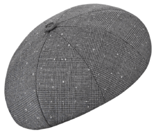 Mu Dior Beret 'Gray Prince of Wales Motif' 243C900A5633-C880