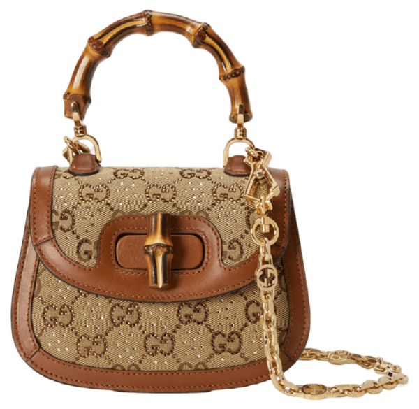 Tui Gucci Bamboo 1947 Mini Top Handle 'Beige' 735116-FAA4Z-2554