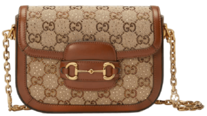 Tui Gucci Horsebit 1955 GG Mini 'Camel' 675801-21HRG-2687