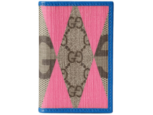 Vi Gucci GG Rhombus Print Card Case 'Multicolor' 699267-FAA3C-9841