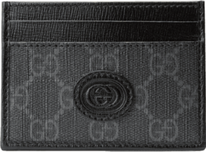 Vi Gucci Card Case Interlocking G 'Black' 673002-92TCN-1000