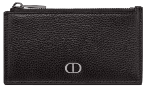 Vi Dior Zipped Card Holder 'Black CD Icon' 2ESBC250CDI-H00N